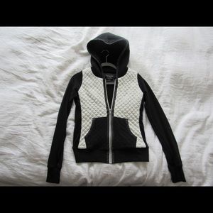 Abercrombie & Fitch sherpa lined zip up sweater